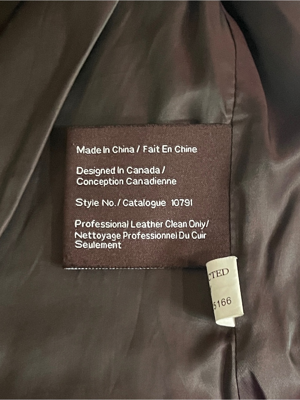DANIER Dark Brown Military-Style Leather Jacket Button Vampire Dairies 2XS XXS - Picture 5 of 8